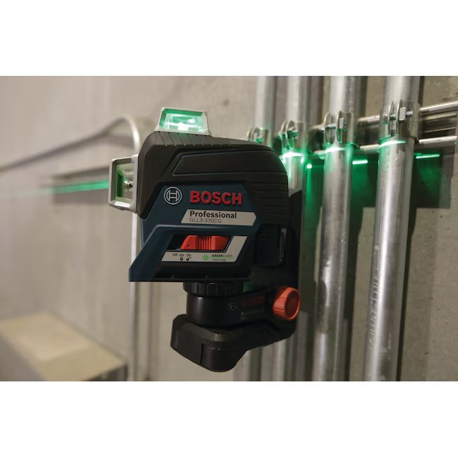 Bosch GLL3-330CG 330-ft Green Cross-line Laser Level9_11zon