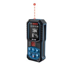 Bosch GLM165-27C BLAZE 165-ft Indoor Red Laser Distance Measurer with Backlit Display and Bluetooth Compatibility
