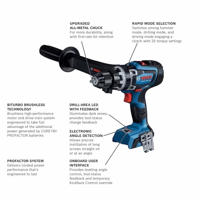Bosch GSB18V-1330CN 1 2-in 18-volt Variable Brushless Cordless Hammer Drill (Charger Not Included)1_11zon
