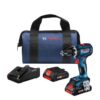 Bosch GSB18V-800CB24 1/2-in 18-volt 4-Amp Variable Brushless Hammer Drill (2-Batteries and Charger Included)