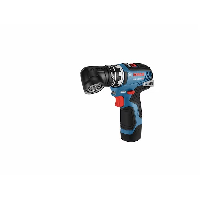 Bosch GSR12V-300FCB22 Chameleon 12-volt 1 4-in Keyless Brushless Right Angle Cordless Drill (2-Batteries, Charger and Soft Bag included)11_11zon