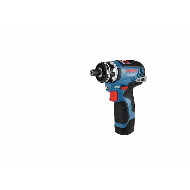 Bosch GSR12V-300FCB22 Chameleon 12-volt 1 4-in Keyless Brushless Right Angle Cordless Drill (2-Batteries, Charger and Soft Bag included)165_11zon