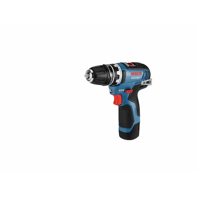 Bosch GSR12V-300FCB22 Chameleon 12-volt 1 4-in Keyless Brushless Right Angle Cordless Drill (2-Batteries, Charger and Soft Bag included)7_11zon