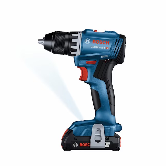 Bosch GSR18V-400B12 18-volt 1 2-in Keyless Brushless Cordless Drill (1-Battery, Charger and Soft Bag included)0_11zon