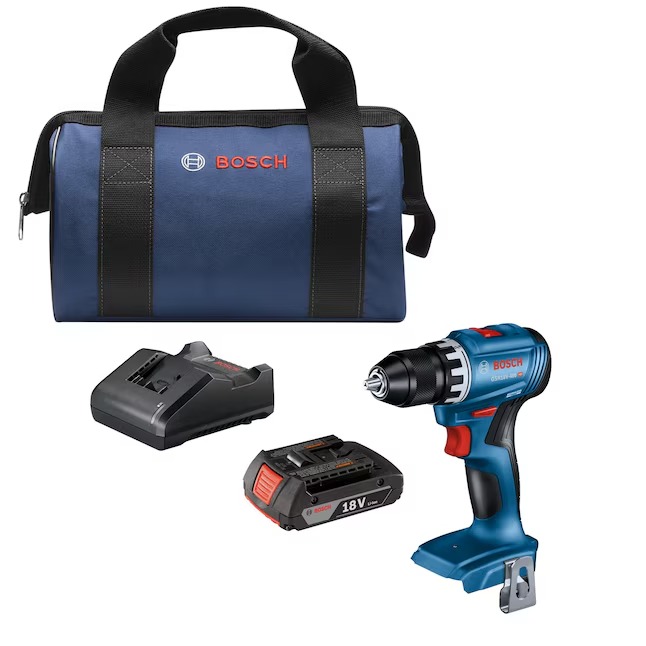 Bosch GSR18V-400B12 18-volt 1 2-in Keyless Brushless Cordless Drill (1-Battery, Charger and Soft Bag included)_11zon Bosch GSR18V-400B12 18-volt 1/2-in Keyless Brushless Cordless Drill (1-Battery, Charger and Soft Bag included)
