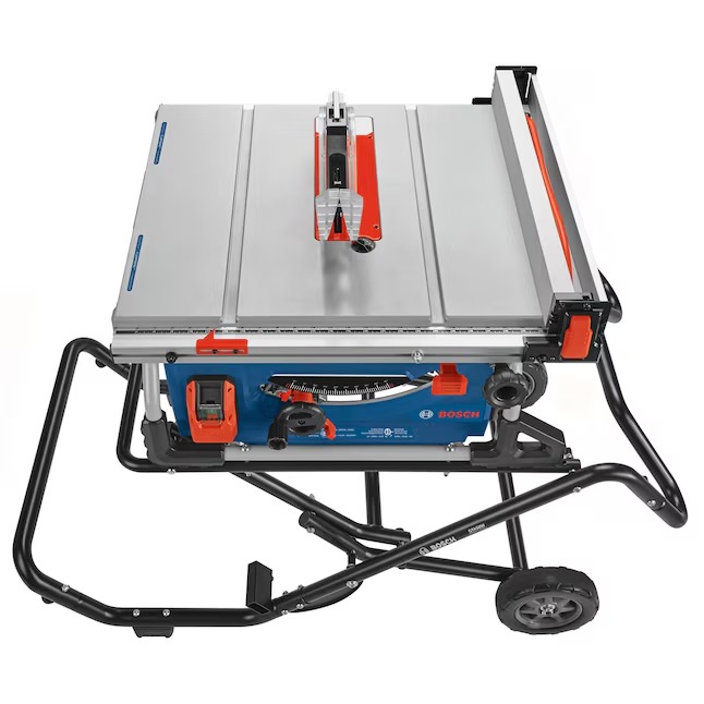 Bosch GTS15-10 10-in 15-Amp 12-Volt Corded Portable Jobsite Table Saw with Foldable Rolling Stand2_11zon