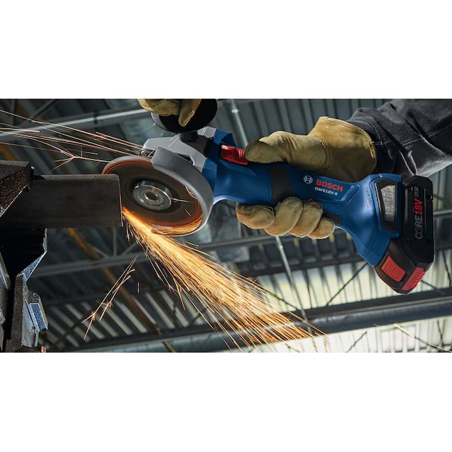 Bosch GWS18V-8N 4.5-in 8 Amps Sliding Switch Cordless Angle Grinder (Charger Not Included)6_11zon