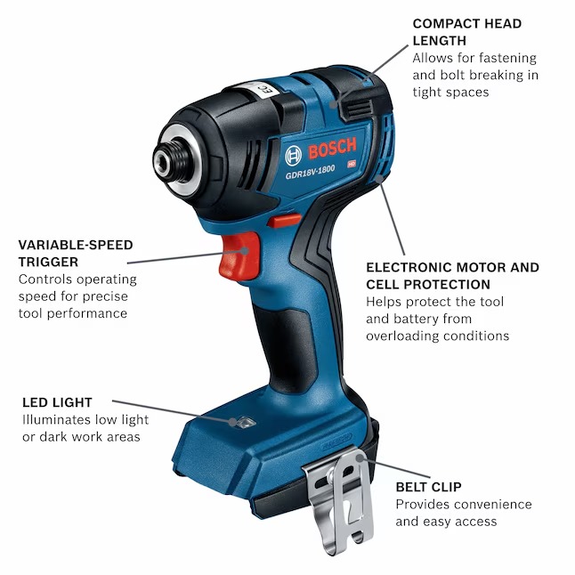 Bosch GXL18V-27B22 18-volt 2-Tool Brushless Power Tool Combo Kit with Soft Case (2-Batteries Included and Charger Included)5_11zon
