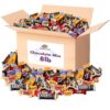 Chocolate Candy Variety Pack, Bulk Chocolate Candy Individually Wrapped, Mini Chocolate Candy Variety Pack, Ideal Chocolate Candy Bulk, Perfect for Parties, Office Treats, and Holiday Celebrations (8 Pound)