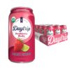 Daytrip Prebiotic Soda Drink | Certified USDA Organic | Mood Boosting Prebiotic Drink (12 Pack of 12oz cans) | Berry Citrus