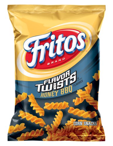 Fritos Corn Chips, Flavor Twists Honey Barbeque, 2-Ounce Large Single Serve Bags (Pack of 64) Fritos Corn Chips, Flavor Twists Honey Barbeque, 2-Ounce Large Single Serve Bags (Pack of 64)