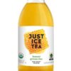 Just Ice Tea Organic Iced Tea, 16 Fl Oz Glass Bottles (Honey Green Tea, Pack of 12)