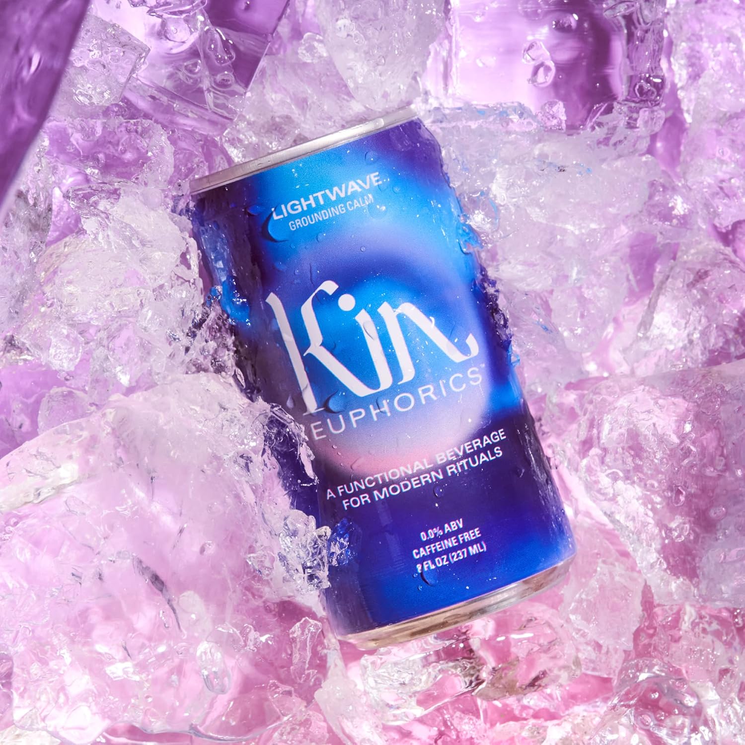 Kin Variety 12 Pack with 4 Spritz, 4 Lightwave, and 4 Bloom by Kin Euphorics, Non Alcoholic Spirits, Ready to Drink, Awaken The Mind, Calm Your Mood, and Conjure Clarity, 8 Fl Oz (12pk)0