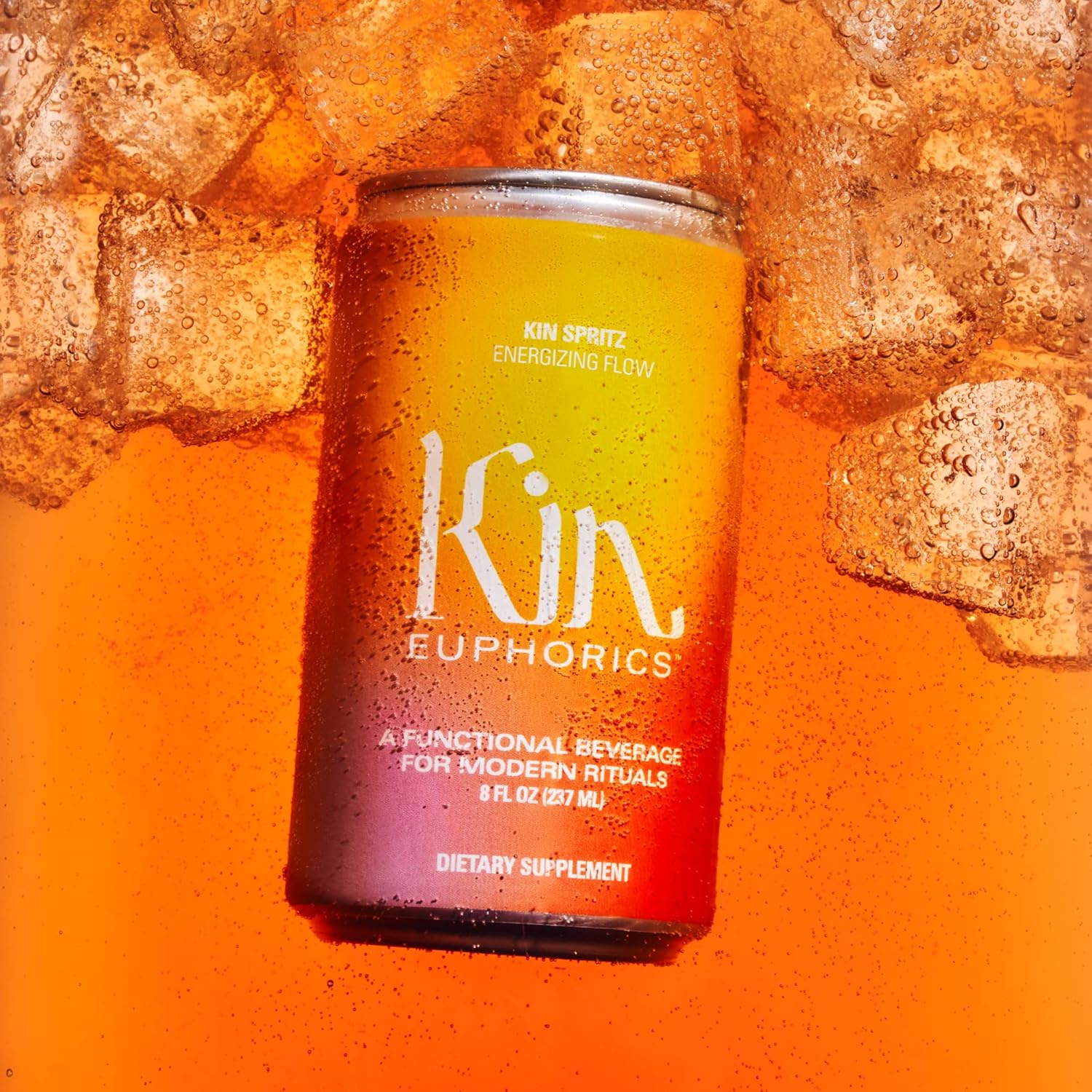 Kin Variety 12 Pack with 4 Spritz, 4 Lightwave, and 4 Bloom by Kin Euphorics, Non Alcoholic Spirits, Ready to Drink, Awaken The Mind, Calm Your Mood, and Conjure Clarity, 8 Fl Oz (12pk)6