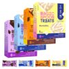 MAGIC SPOON Treats - High Protein Bars, Low Carb, Keto Friendly, 1g of Sugar, Gluten Free, Crispy Treat Cereal Bar, On-The-Go Healthy Snack (4 each of Marshmallow, Chocolate PB, Blueberry Muffin, Double Chocolate)