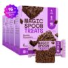 MAGIC SPOON Treats - High Protein, Low Carb, Keto Friendly, Low Sugar, Gluten Free, Crispy Protein Bar Cereal Bar, On-The-Go Healthy Snack (Double Chocolate, 16 Bars)
