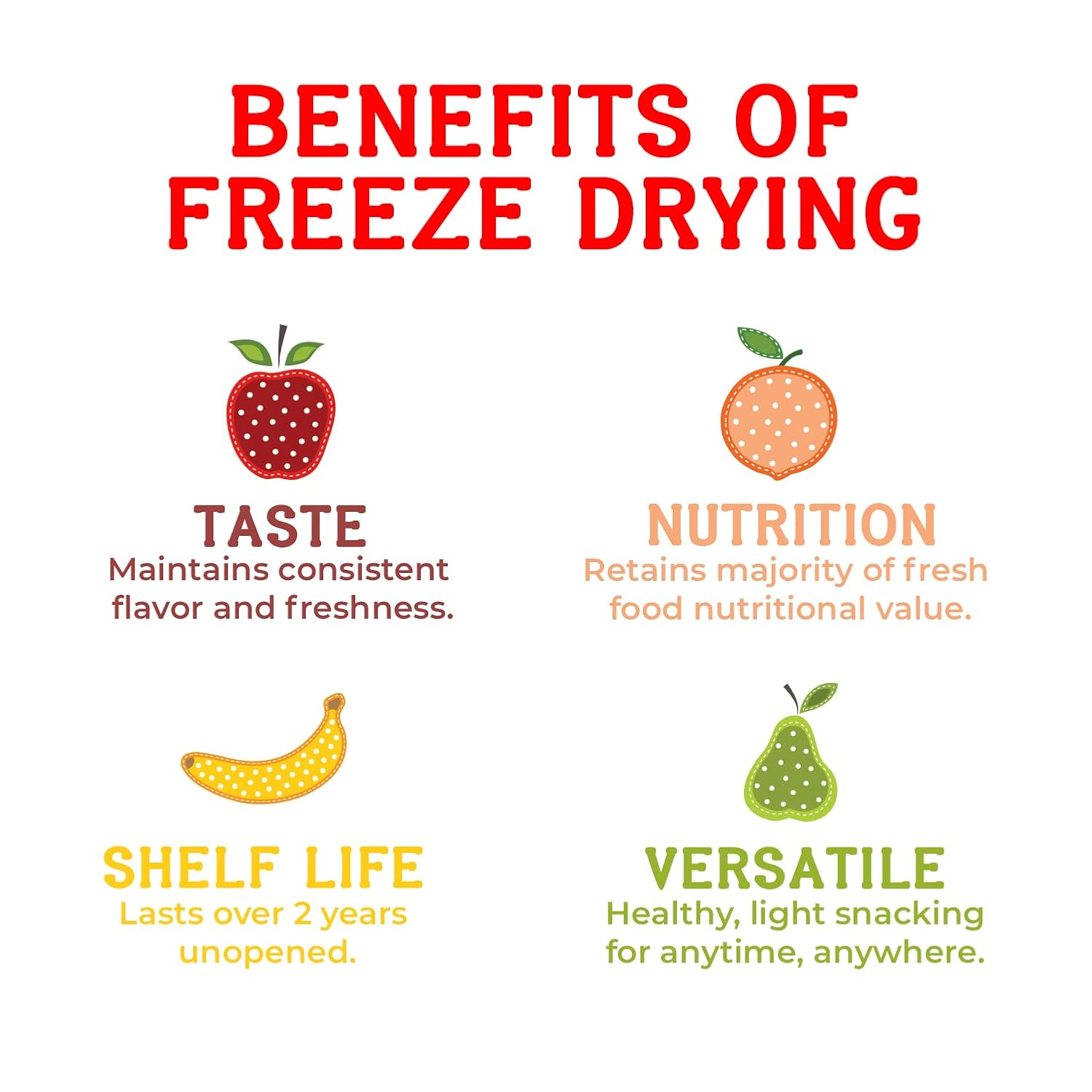 Nature's Turn Freeze-Dried Fruit Snacks, Mega Variety Pack of 16 (0.53 oz Each)4