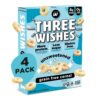 Plant-Based and Vegan Breakfast Cereal by Three Wishes - Unsweetened, 4 Pack - More Protein and Less Sugar Snack - Gluten-Free, Grain-Free - Non-GMO