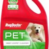 Rug Doctor Pet Carpet Cleaner, 96 oz., Pro-Enzymatic Formula with 3X Action - Cleans, Deodorizes, & Deters Remarking, Concentrated Solution, Professional Grade for Pet Stains & Odors