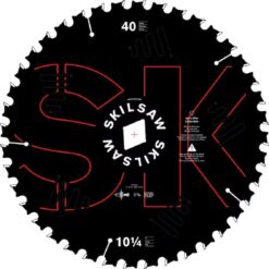 SKIL 76240 10-1/4-in 40-Tooth Rough Finish Carbide Circular Saw Blade
