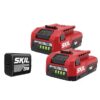 SKIL CB5020A-22 PWR CORE 12-V 2-Pack Lithium-ion Battery and Charger (2 Ah)