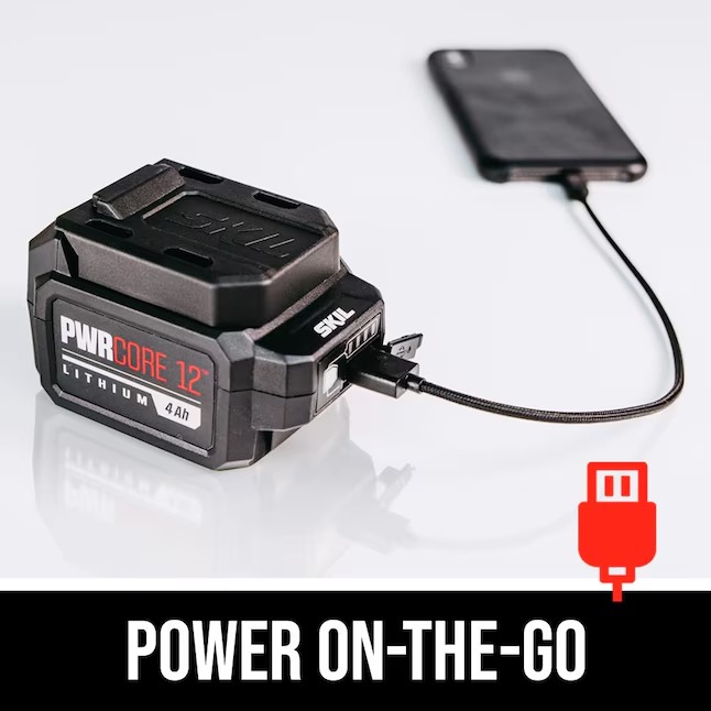 SKIL CB7490A-20 PWR CORE 12-volt 4-Tool Brushless Power Tool Combo Kit (2-Batteries Included and Charger Included)3_11zon