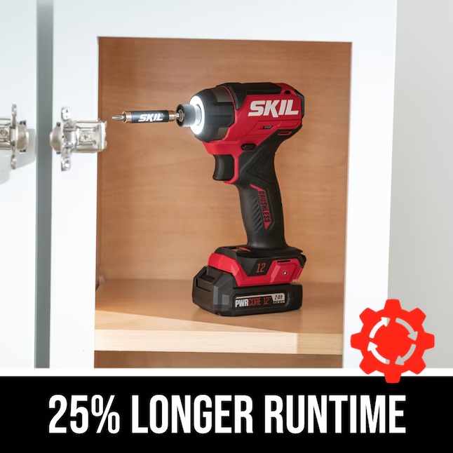 SKIL CB8429A-10 12-volt 2-Tool Brushless Power Tool Combo Kit (1-Battery Included and Charger Included)11_11zon