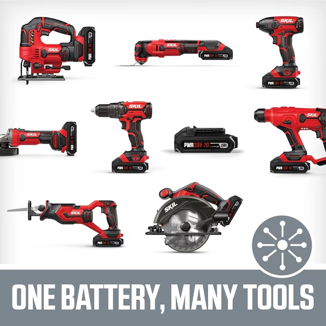 SKIL CR540602 PWR CORE 20-volt 6-1 2-in Cordless Circular Saw (1-Battery & Charger Included)7_11zon