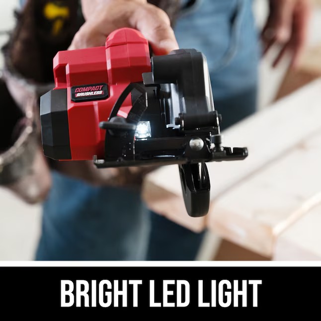 SKIL CR5435B-10 PWR CORE Compact 20-volt 4-1 2-in Brushless Cordless Circular Saw Kit (1-Battery & Charger Included)8_11zon