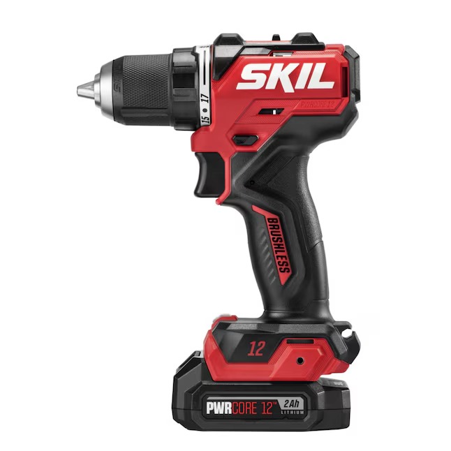 SKIL DL6290A-10 12-volt 1 2-in Brushless Cordless Drill (1-Battery and Charger Included)32_11zon