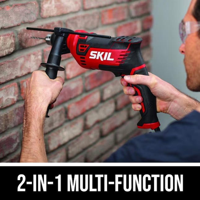 SKIL HD182001 1 2-in 7.5-Amp Variable Hammer Drill (Charger Not Included)1_11zon