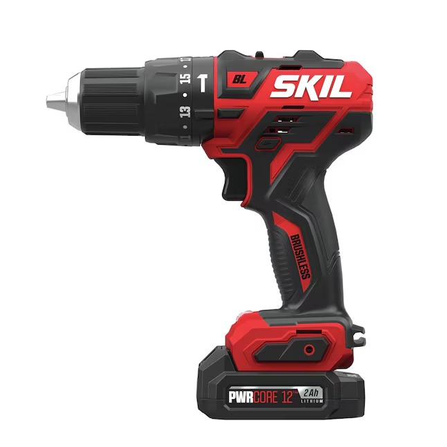 SKIL HD5290A-10 1 2-in 12-volt Variable Brushless Cordless Hammer Drill (1-Battery and Charger Included)0_11zon