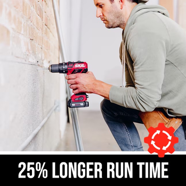 SKIL HD5290A-10 1 2-in 12-volt Variable Brushless Cordless Hammer Drill (1-Battery and Charger Included)1_11zon