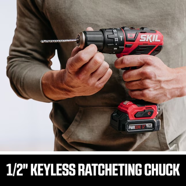 SKIL HD5290A-10 1 2-in 12-volt Variable Brushless Cordless Hammer Drill (1-Battery and Charger Included)6_11zon