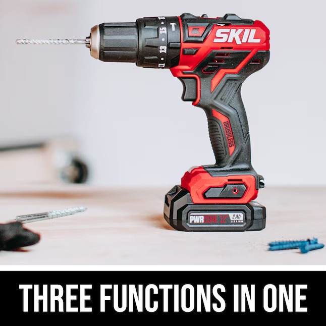SKIL HD5290A-10 1 2-in 12-volt Variable Brushless Cordless Hammer Drill (1-Battery and Charger Included)8_11zon
