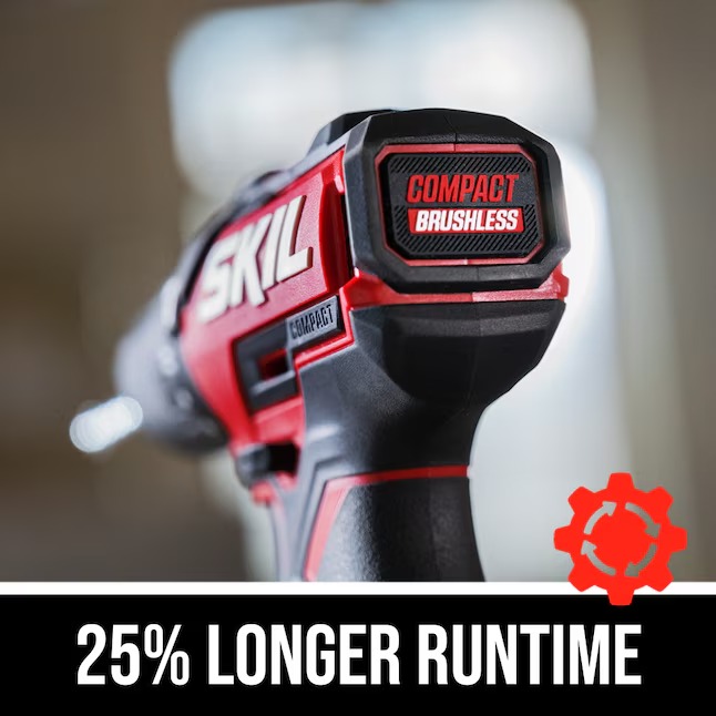 SKIL HD6294B-10 PWR CORE 1 2-in 20-volt Variable Brushless Cordless Hammer Drill (1-Battery and Charger Included)9_11zon
