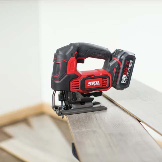 SKIL JS820202 PWR CORE 20-volt Brushless Variable Keyless Cordless Jigsaw (Charger and Battery Included)1_11zon