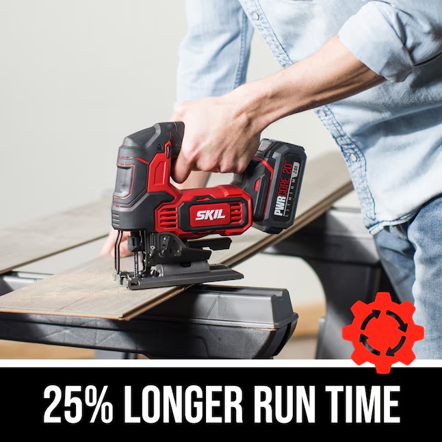 SKIL JS820202 PWR CORE 20-volt Brushless Variable Keyless Cordless Jigsaw (Charger and Battery Included)2_11zon