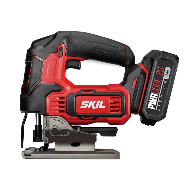 SKIL JS820202 PWR CORE 20-volt Brushless Variable Keyless Cordless Jigsaw (Charger and Battery Included)8_11zon