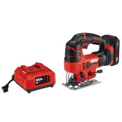 SKIL JS820302 PWR CORE 20-volt Variable Keyless Cordless Jigsaw (Charger and Battery Included)
