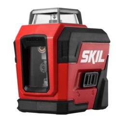 SKIL LL9322G-01 100-ft Green Self-Leveling Cross-line Laser Level Kit
