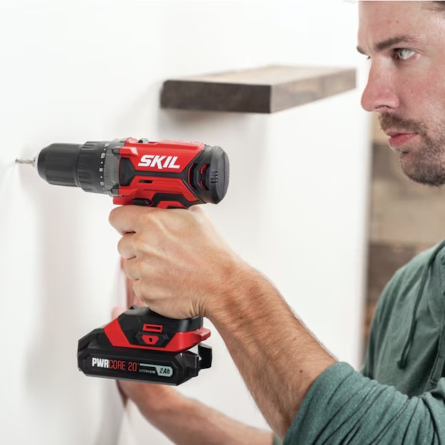 SKIL PWR CORE 20-volt 3-Tool Power Tool Combo Kit (1-Battery Included and Charger Included)3_11zon