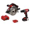 SKIL PWR CORE 20-volt 3-Tool Power Tool Combo Kit (1-Battery Included and Charger Included)