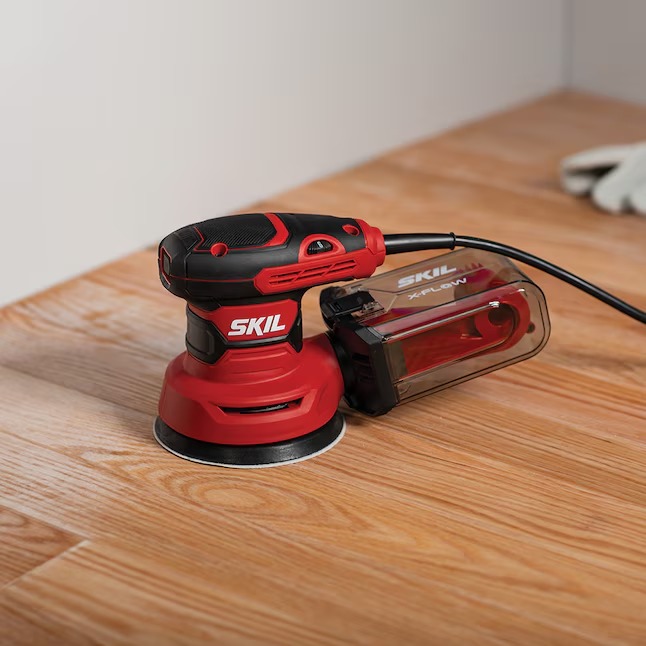 SKIL SR211601 120 Volts 2.8-Amp Variable Random Orbital Corded Sander with Dust Management1_11zon