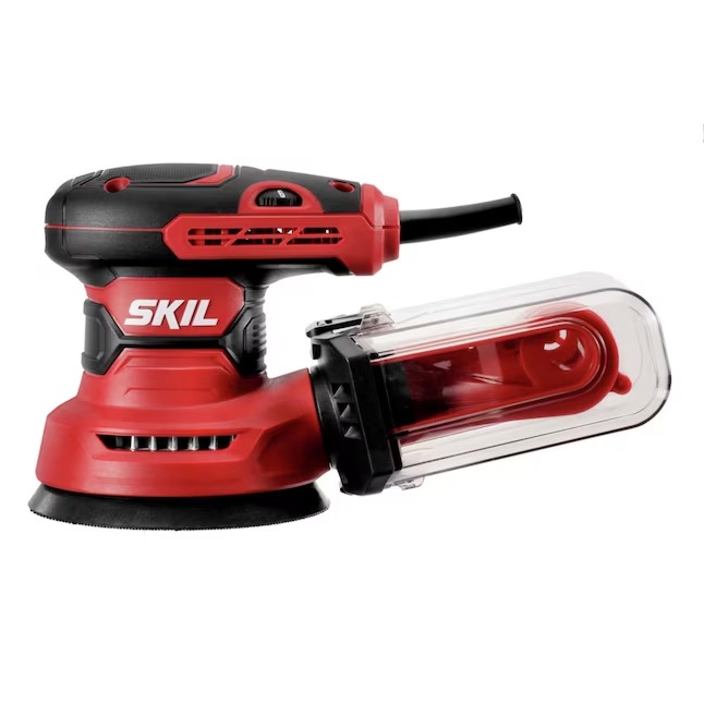 SKIL SR211601 120 Volts 2.8-Amp Variable Random Orbital Corded Sander with Dust Management4_11zon