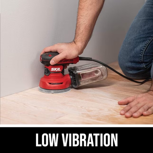 SKIL SR211601 120 Volts 2.8-Amp Variable Random Orbital Corded Sander with Dust Management5_11zon