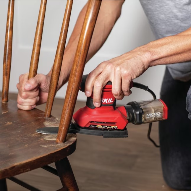 SKIL SR232301 120 Volts 1.2-Amp Detail Corded Sander with Dust Management-_11zon