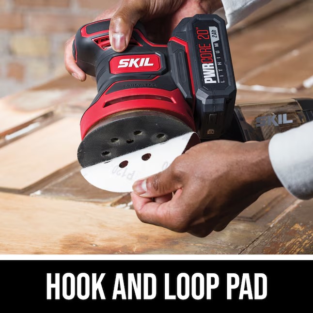 SKIL SR660302 PWR CORE 20 Volts Variable Random Orbital Cordless Sander with Dust Management9_11zon