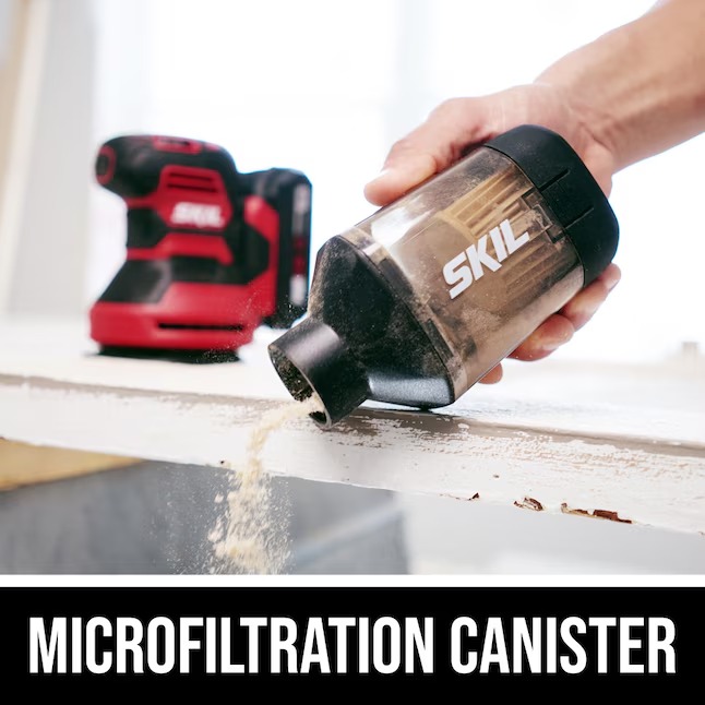 SKIL SR6604B-10 PWR CORE 20 Volts Variable Random Orbital Cordless Sander with Dust Management (Battery Included)6_11zon