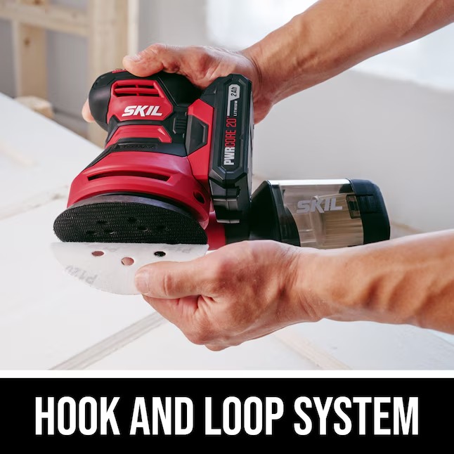 SKIL SR6604B-10 PWR CORE 20 Volts Variable Random Orbital Cordless Sander with Dust Management (Battery Included)8_11zon
